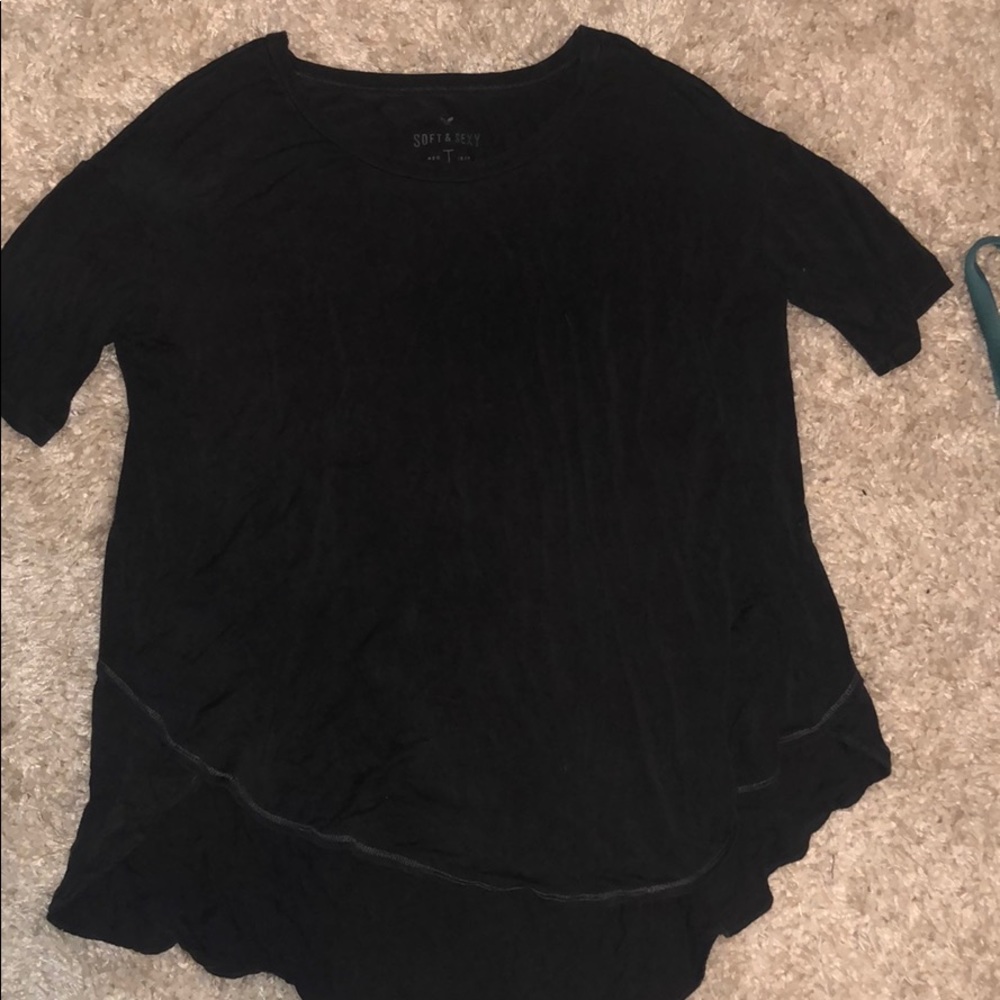 Soft & Sexy Dark Grey American Eagle Top
